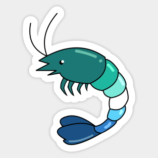 Pride Shrimp Gay Sticker